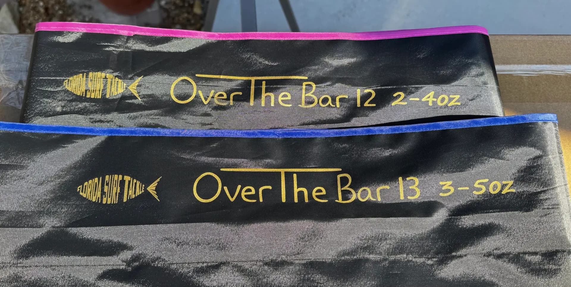 Over the Bar 12' pink fishing rod 5